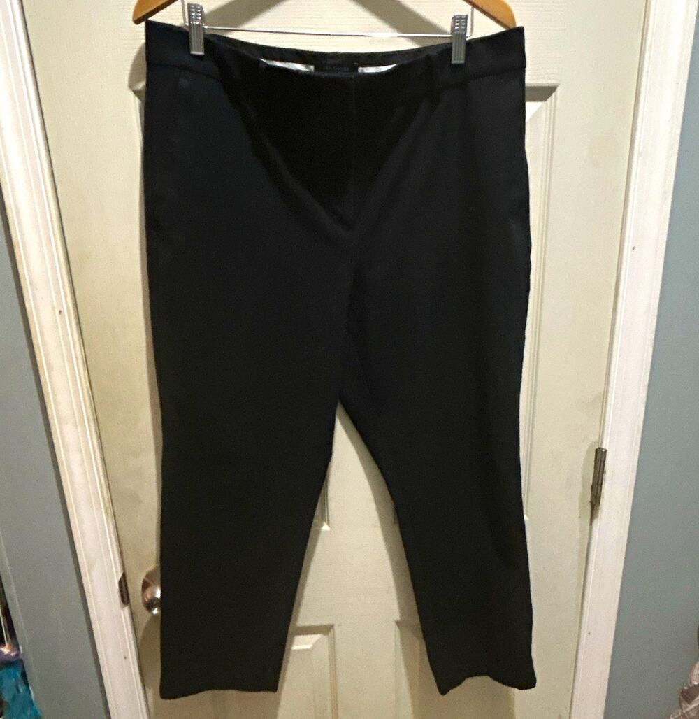 Ann Taylor Women's Size 14 Curvy Fit Black Dress Pants